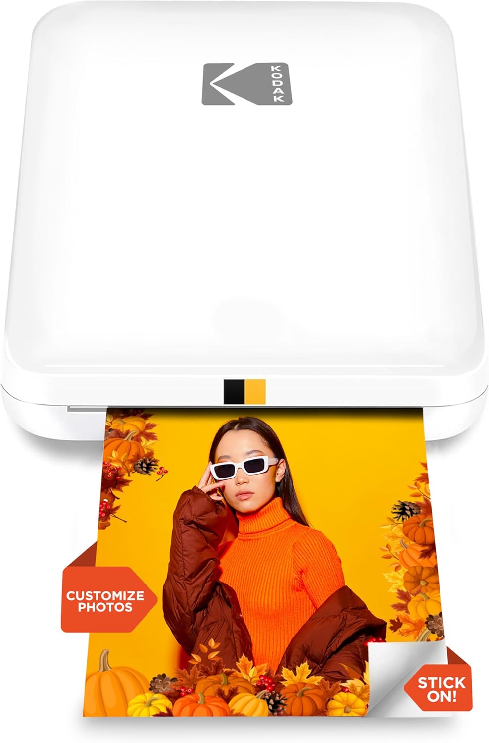 Kodak Portable Photo Printer - Print Customizable Photos On-the-Go